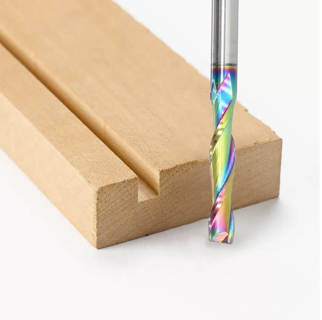 thumbnail image 2 of O Flute Upcut Spiral Router Bit 1/8 Inch Shank 1/8 Inch 2 of 13